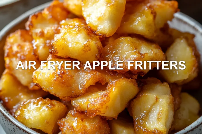 Ultimate Air Fryer Apple Fritters Recipe You Need Now