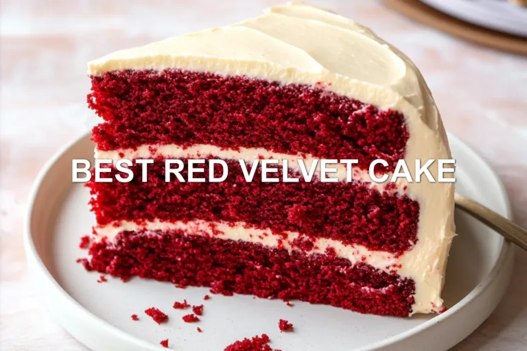 How to Make the Best Red Velvet Cake Today