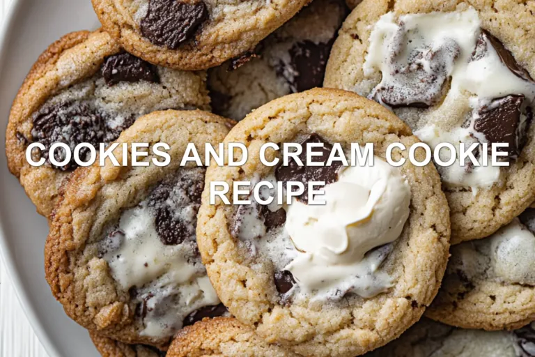 Irresistible Cookies and Cream Cookie Recipe Guide