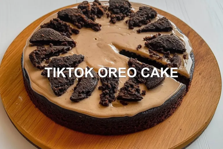 TikTok Oreo Cake Easy Irresistible Chocolate Delight