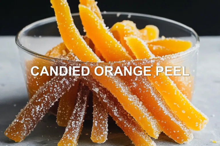 Candied Orange Peel Recipe for Irresistible Treats
