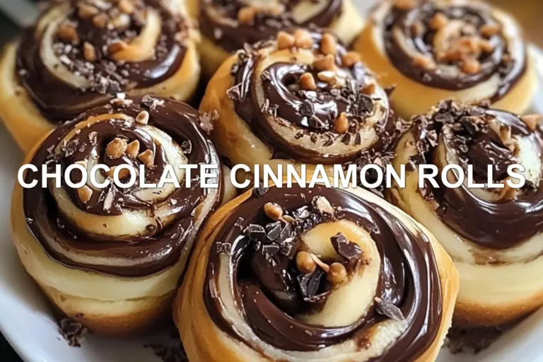 Chocolate Cinnamon Rolls Surprise Your Taste Buds Now