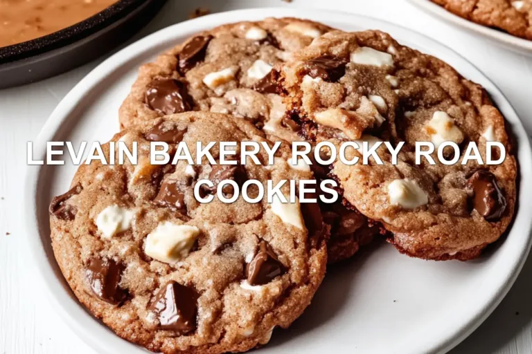 Discover Leviain Bakery Rocky Road Cookies: Easy Recipe