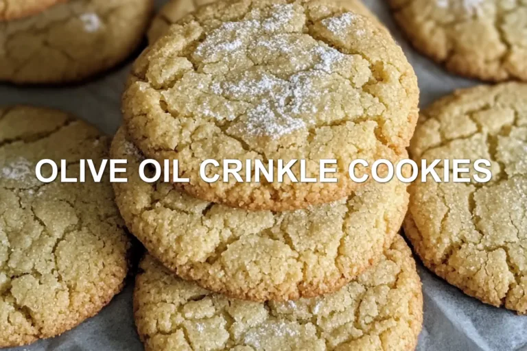 Ultimate Olive Oil Crinkle Cookies – Best Recipe Ever