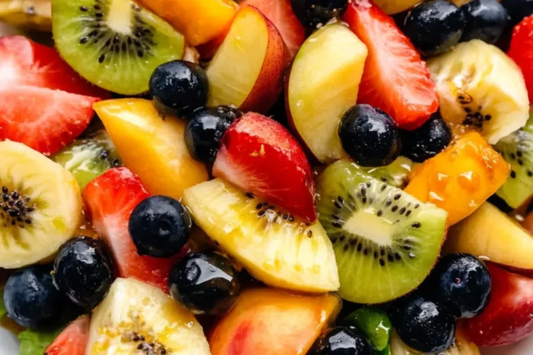 Fruit Salad with Honey Lime Dressing Recipe Easy Fresh