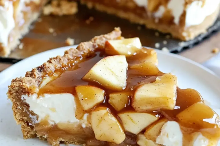 No-Bake Apple Pie Cheesecake: Easy Ultimate Dessert