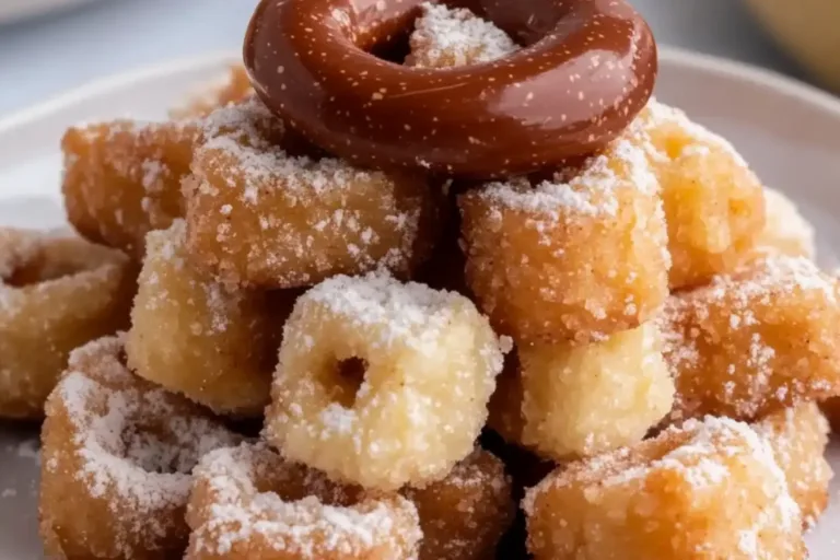 Easy Nutty Churro Bites with Nutella Recipe