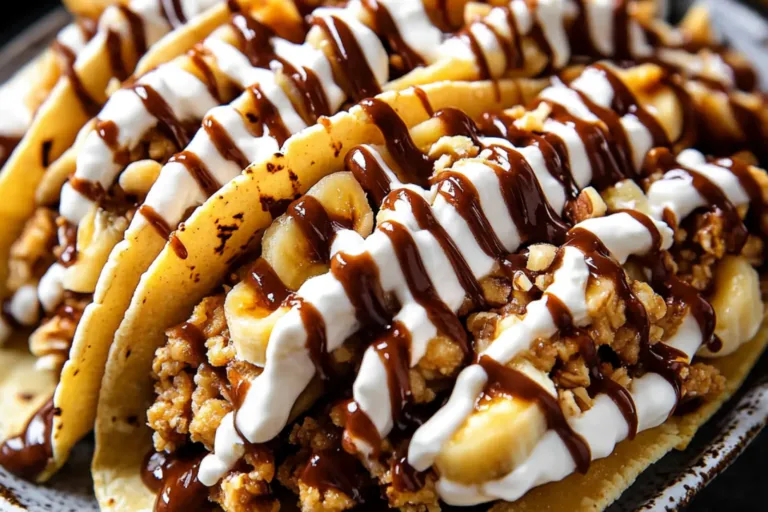 Caramel Banana Nut Tacos – The Best Easy Recipe