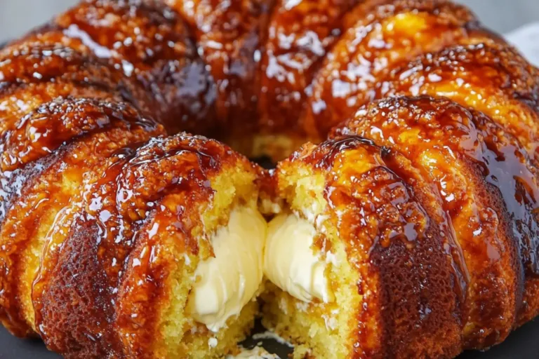 Decadent King Cake with Cream Cheese Filling Recipe Easy