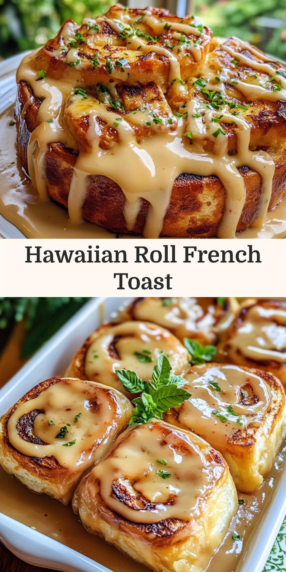 Delicious Hawaiian Roll French Toast Recipe Easy and Quick 3 Delicious Hawaiian Roll French Toast ready to share on Pinterest