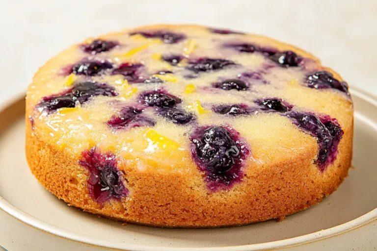 Lemon Blueberry Cake Recipe Easy Fresh and Irresistible