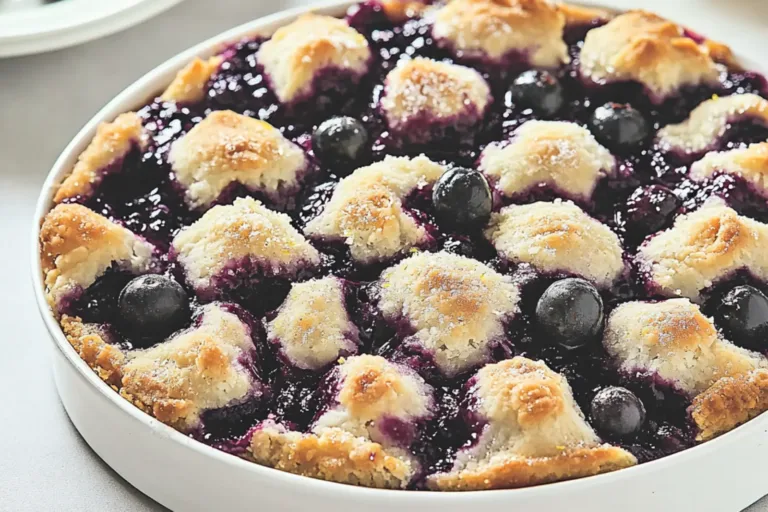 Lemon Blueberry Dump Cake Recipe Easy and Delicious