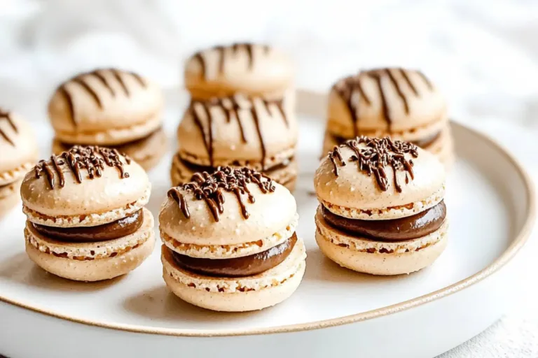 Mocha Macarons Recipe Easy Homemade Delicious Treats