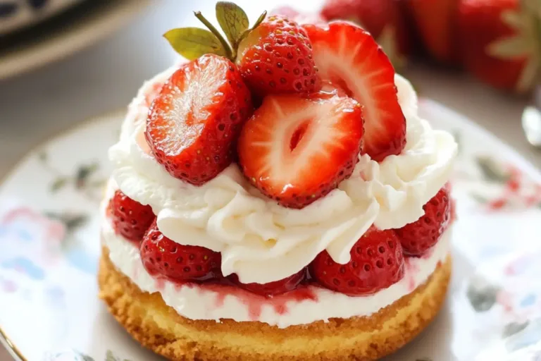 Strawberry Shortcake Spring Recipe Easy and Dreamy