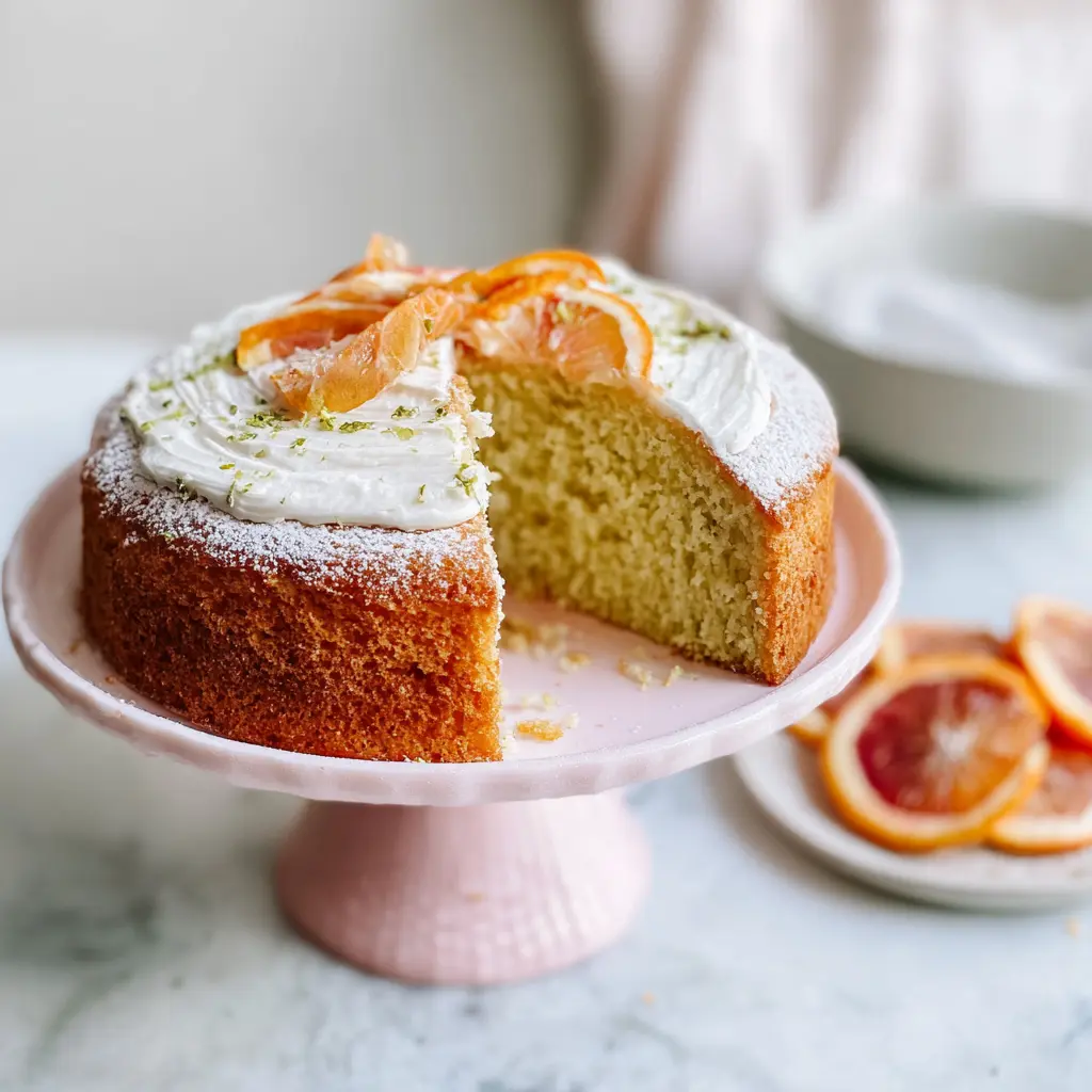 Blood Orange Olive Oil Cake So Vibrant You Need This Perfect Slice 1 Blood orange olive oil cake for brunch