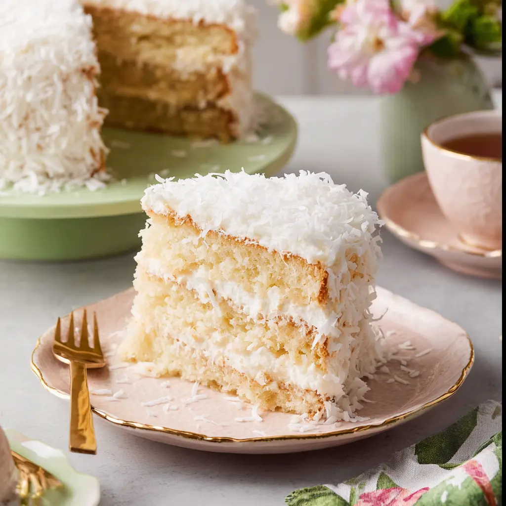 Coconut Layer Cake Easy Stunning Recipe Your Heart Will Love 2 coconut layer cake for bridal shower