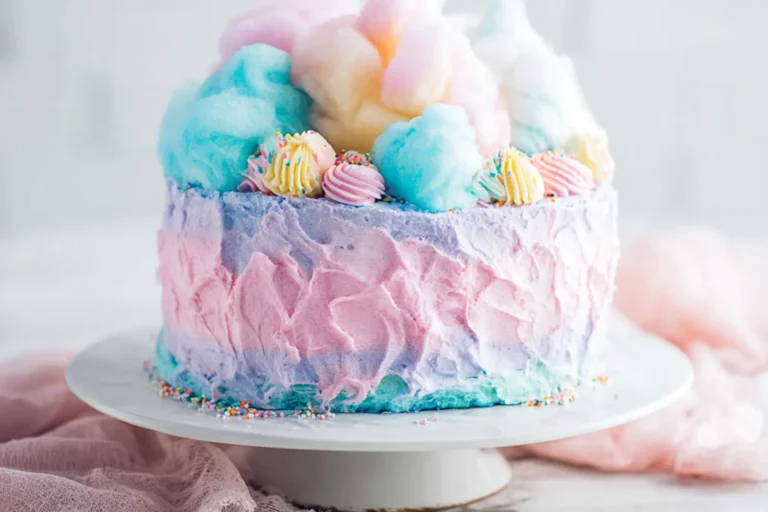 Cotton Candy Birthday Cake Beautiful New Way to Make Your Best Celebration