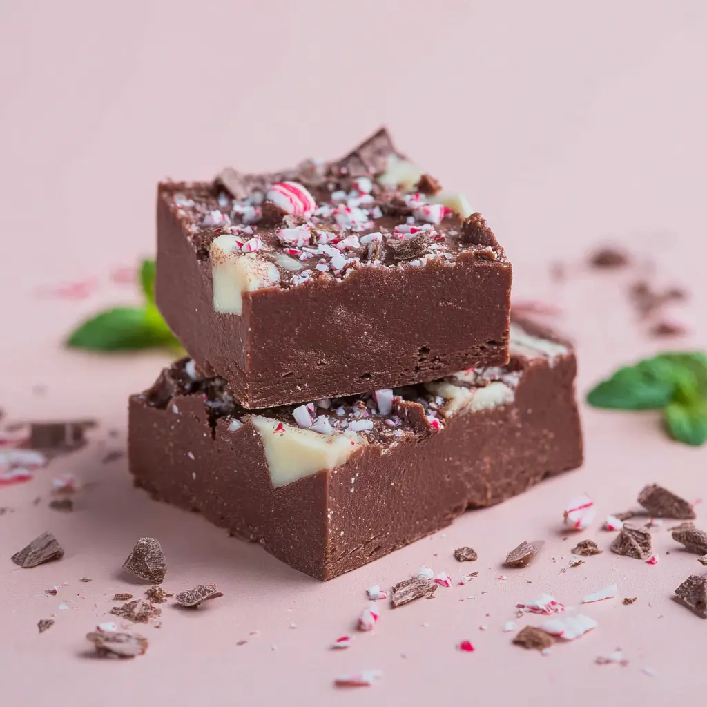 Protein Fudge Chocolate Peppermint Rich Satisfying Treat You Need to Make 2 Medjool date chocolate peppermint fudge holiday gift