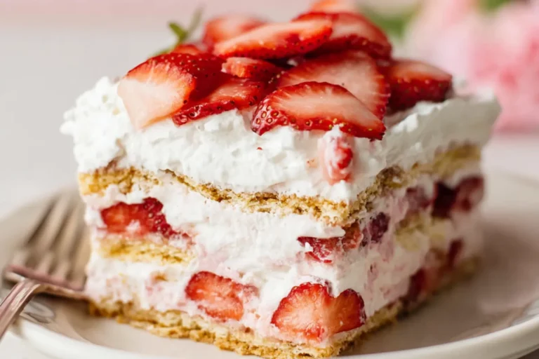 Strawberry Icebox Cake That Will Make Your Heart Happy This Summer
