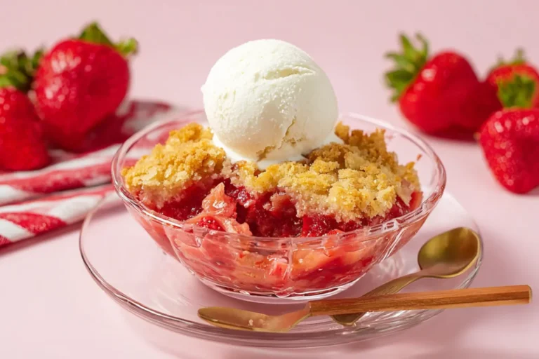 Strawberry Rhubarb Dump Cake Cozy New Way to Make a Real Treat
